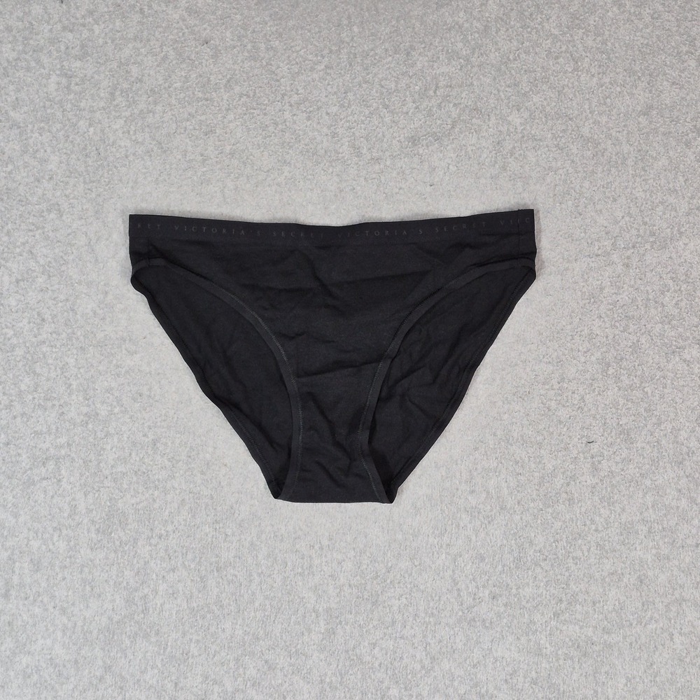 Victoria's Secret Women Panty Small Black Bikini Cheeky NWT
